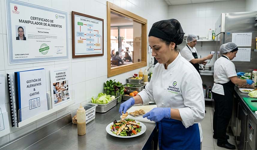 ¿Qué es un manipulador de alimentos?